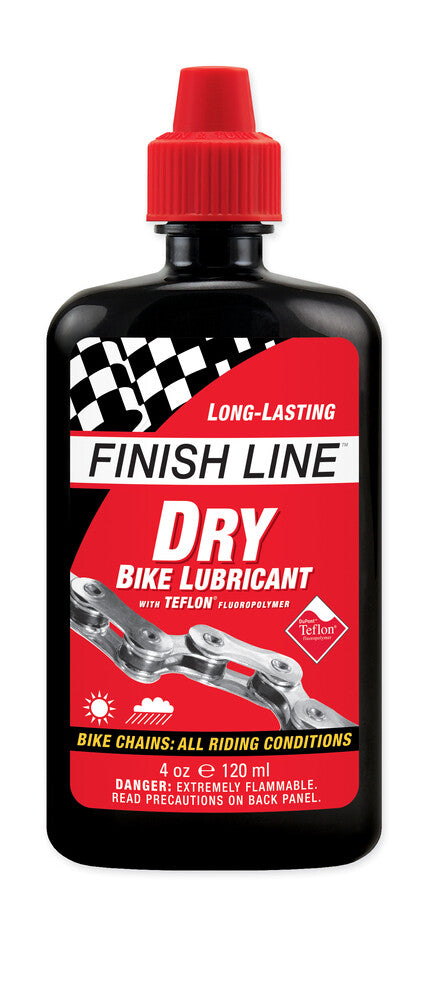 finish line pedal and cleat lube Finish Line Teflon Dry Lube 4oz/120ml