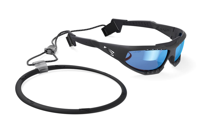 Load image into Gallery viewer, Lip Surge Matt Black - Ice Blue