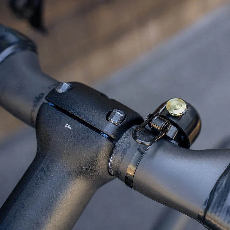 Load image into Gallery viewer, Spurcycle Bell BLACK+GOLD