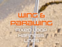 Load and play video in Gallery viewer, Ozone Wing Fixed Loop Harness Line