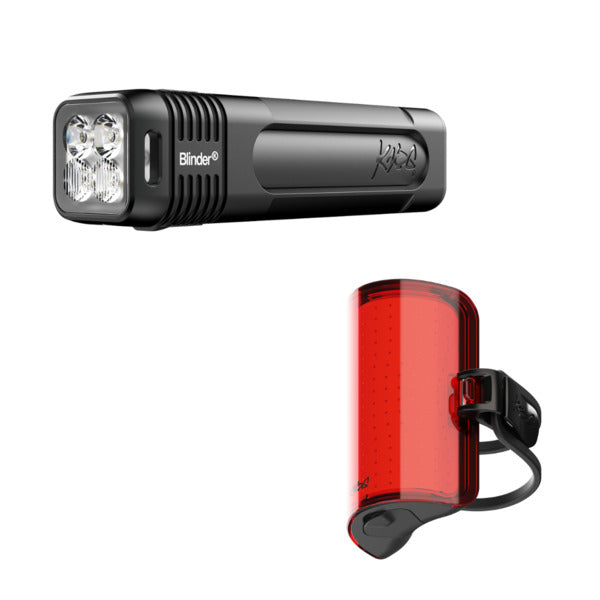 Load image into Gallery viewer, KNOG Blinder 1400 + Cobber Reflex Light Combo