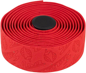 Salsa Gel Cork Bar Tape Red