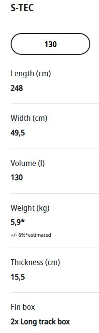 JP Downwind SUP Foilboard S-Tec