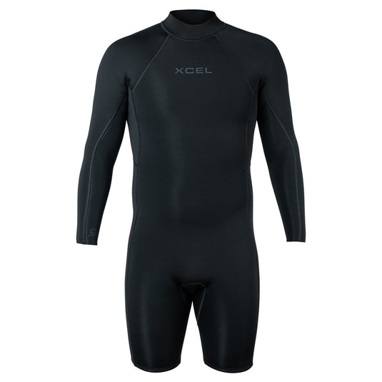 Mens Axis L/S Back Zip Spring Wetsuit 2mm