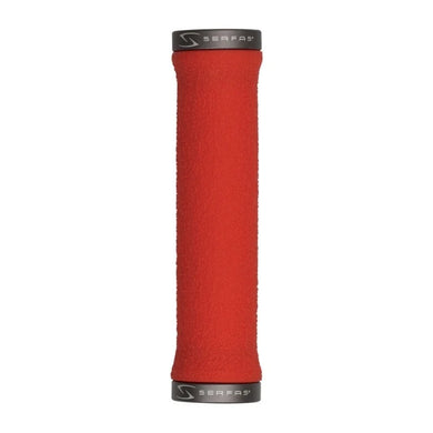 Serfas Dual LocOn Grips Red